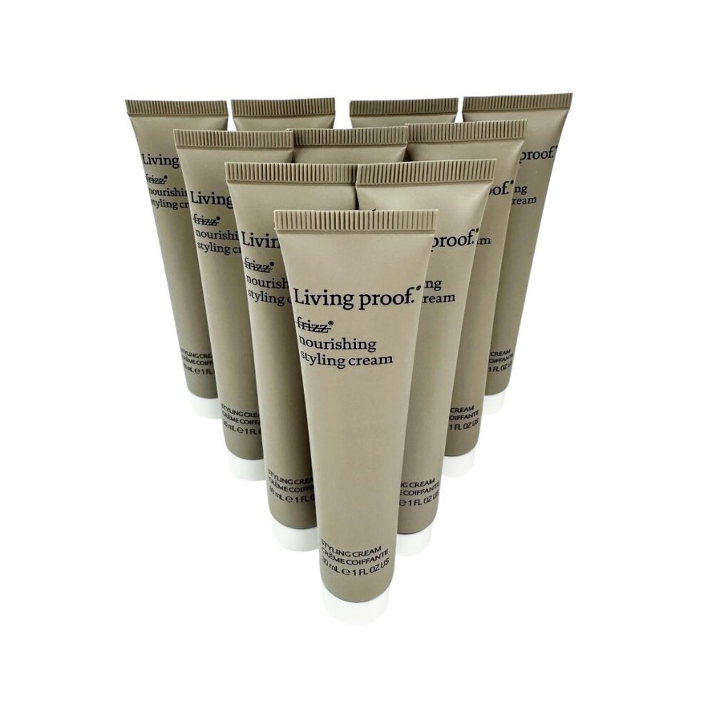 10oz Total LIVING PROOF NO FRIZZ NOURISHING STYLING CREAM NEW TRAVEL 1oz/30ml